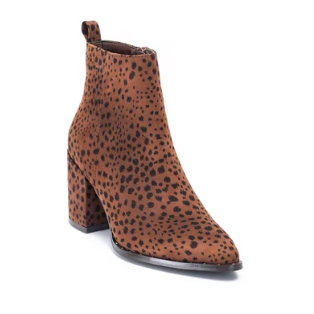 NIB G.C. Shoes Velina leopard studded boot